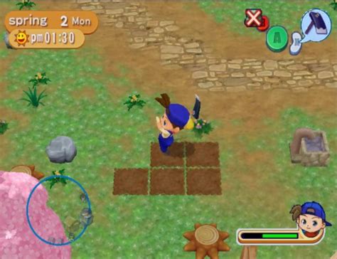 Harvest moon magical melody on the switch device